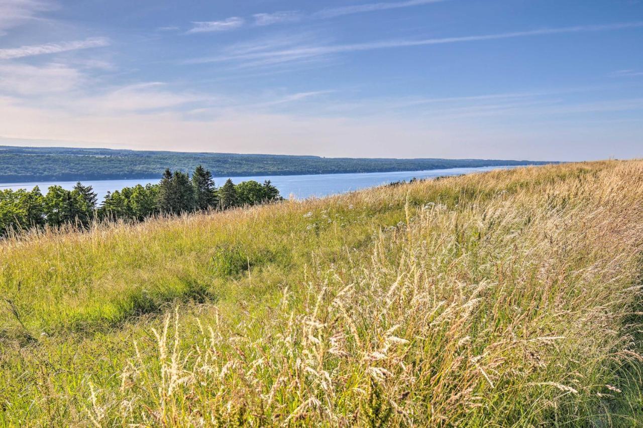 Finger Lakes Farm Retreat Walk to Wineries! Hector Eksteriør bilde